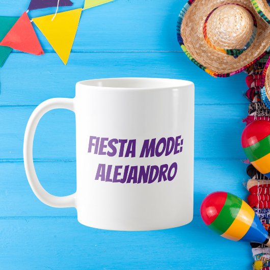 Fiesta Mode Gepersonaliseerde Cinco de Mayo Koffiemok