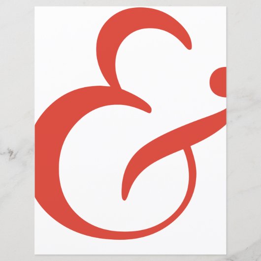 Fiesta | Modern Ampersand DIY Envelope Liner (Voorkant)