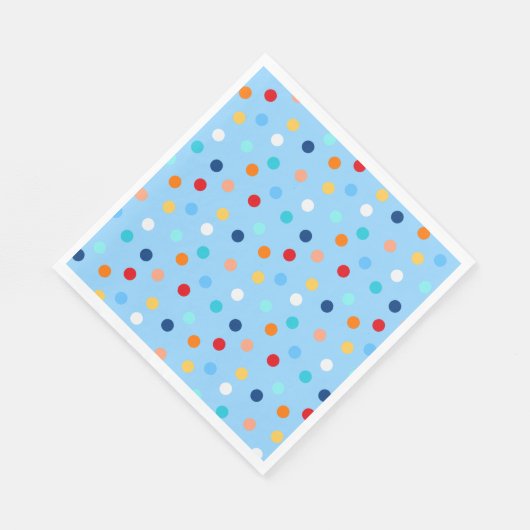 Fiesta Multicolor Polka Dot Servet (Hoek)