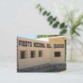 fiesta nacional del queso briefkaart (Staand voorkant)
