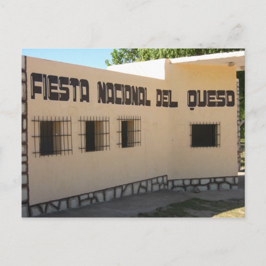 fiesta nacional del queso briefkaart (Voorkant)