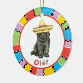 Fiesta Newfoundland Ceramic Ornament (Links)
