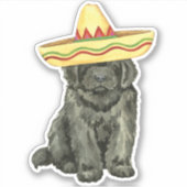 Fiesta Newfoundland Vinyl Sticker (Voorkant)