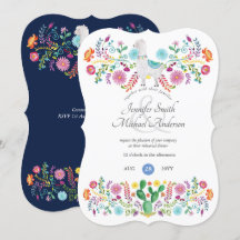 Fiesta Oefenavondmaal Llama Folk Bloemen Cactussen