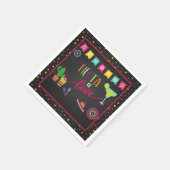 Fiesta Of Love Trouwdouche Servet (Hoek)