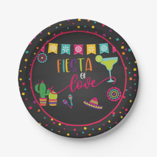 Fiesta of Love Wedding Shower Party Bord