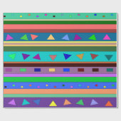 Fiesta-opvulpapierrollen Cadeaupapier (Vlak)