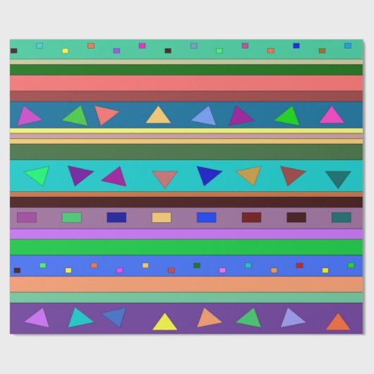 Fiesta-opvulpapierrollen Cadeaupapier (Vlak)