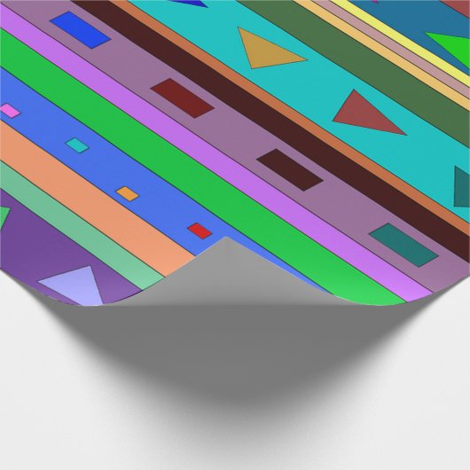 Fiesta-opvulpapierrollen Cadeaupapier (Hoek)