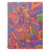 Fiesta, Origineel Abstract Notitieboek (Voorkant)