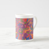 Fiesta, Origineel Abstract Porselein Kop (Voorkant rechts)