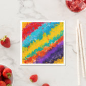 Fiesta Paint Color Splash Colorful Splashes Party Servet (Insitu)