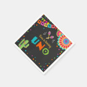 Fiesta Papieren servetten Mexicaanse Unie Eerste V (Hoek)