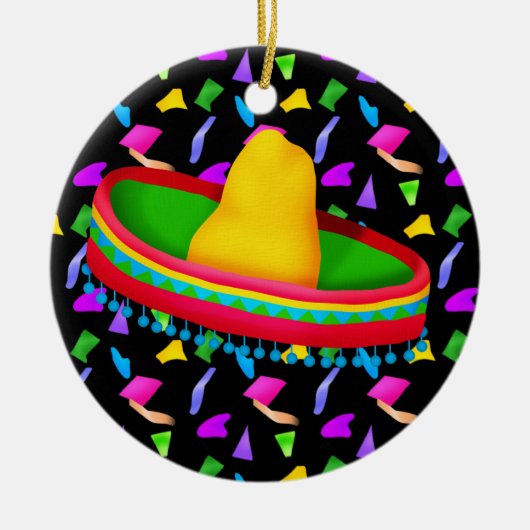Fiesta - Partido! Keramisch Ornament (Voorkant)