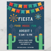 Fiesta Party Celebration Flyer (Voorkant)
