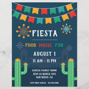 Fiesta Party Celebration Flyer