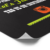 Fiesta Party Instagram Sign Photo Wedding Event Poster (Hoek)