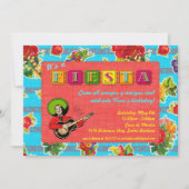 Fiesta Party Invitation - Mariachi Man Kaart (Voorkant)