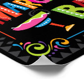 Fiesta Party MARGARITA BAR Sign Print (Hoek)
