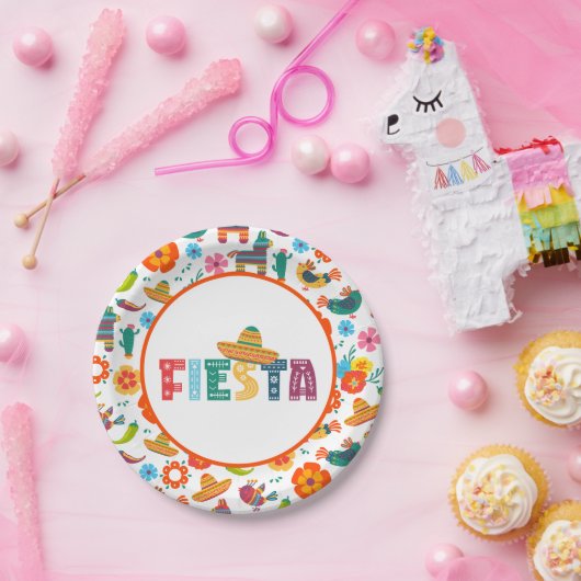 Fiesta Party Papieren Bordje (Feest)