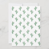 Fiesta Party Piñata Aardse Gedempte Kleuren Uitnod Kaart (Achterkant)