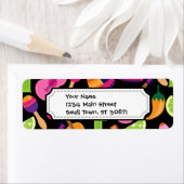 Fiesta Party Sombrero Cactus Limes Peppers Maracas Etiket (Insitu)