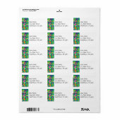 Fiesta Party Sombrero Limes Guitar Maraca Saguaro Etiket (Full Sheet)