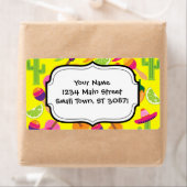 Fiesta Party Sombrero Limes Guitar Maraca Saguaro Etiket (Insitu)