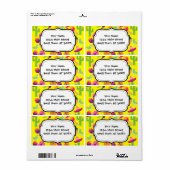 Fiesta Party Sombrero Limes Guitar Maraca Saguaro Etiket (Full Sheet)