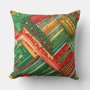 fiesta patchwork kussen
