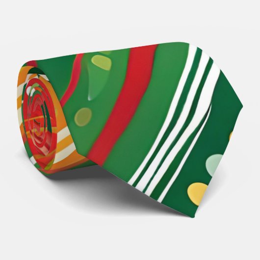 fiesta patchwork stropdas (Opgerold)