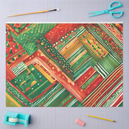 fiesta patchwork tissue tissuepapier (Craft)