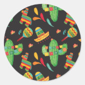 Fiesta Pattern Sticker (Voorkant)