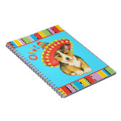 Fiesta Pembroke Welsh Corgi Notitieboek (Rechterzijde)