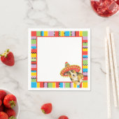 Fiesta Pembroke Welsh Corgi Paper Napkins Servet (Insitu)
