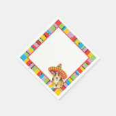 Fiesta Pembroke Welsh Corgi Paper Napkins Servet (Hoek)