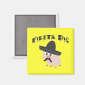 Fiesta Pig Magneet (Voorkant / Achterkant)