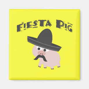 Fiesta Pig Magneet