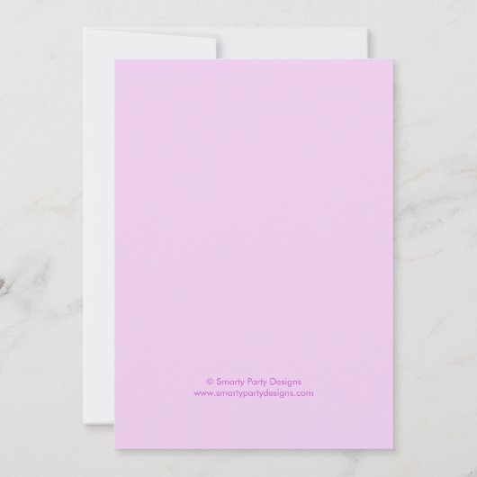 Fiesta Piñata verjaardagsfeestje kleurrijke uitnod Kaart (Achterkant)