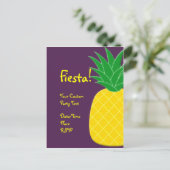 Fiesta Pineapple Briefkaart (Staand voorkant)