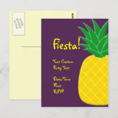 Fiesta Pineapple Briefkaart (Voorkant / Achterkant)