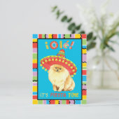 Fiesta Pomeranian Kaart (Staand voorkant)