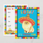 Fiesta Pomeranian Kaart (Voorkant / Achterkant)