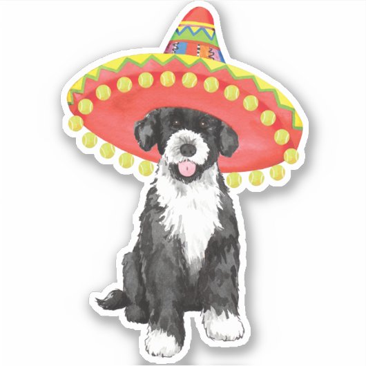 Fiesta Portugal Water Dog Vinyl Sticker (Voorkant)