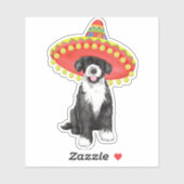 Fiesta Portugal Water Dog Vinyl Sticker (Vel)