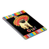 Fiesta Pug Notitieboek (Rechterzijde)