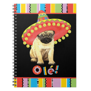 Fiesta Pug Notitieboek