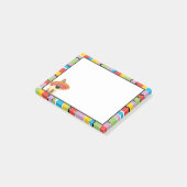 Fiesta Pug Post-it® Notes (Schuin)