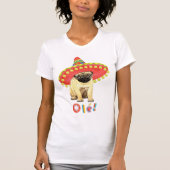 Fiesta Pug T-shirt (Voorkant)