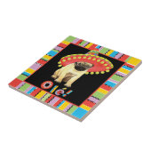 Fiesta Pug Tegeltje (Zijkant)